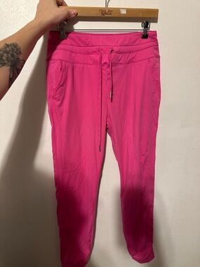 HALARA Hot Pink Drawstring Joggers